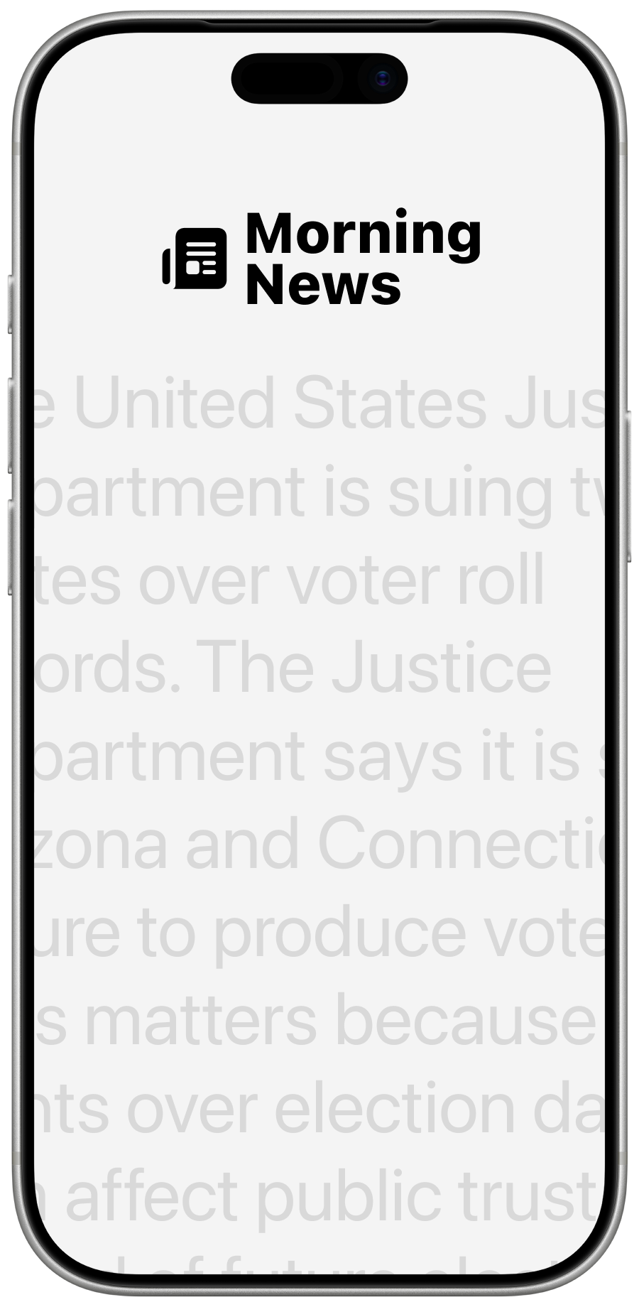 Morning Call - Morning news